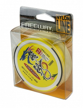 ����� NYLON LINE Yellow 100m  0,148mm 