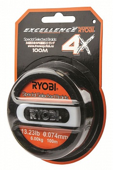 ���� Ryobi grey 4* PE 0.10mm 7.70kg 100m �������