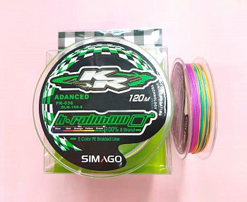 ���� KP ������� 120m. 8 ����� 5 ������ multicolor 0.30mm