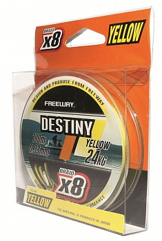 ���� �������� FWx8 DESTINY YELLOW 0.16 LB19  9kg