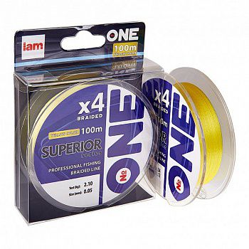 �������� ����� �ONE SUPERIOR �4-100m (yellow) d0.10 3.63kg