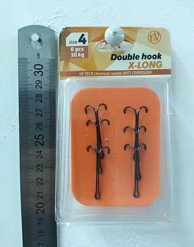������ FW 9983 X-LONG Double Hook #4, BN ����.6��.