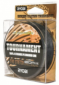 ���� RYOBI PE TOURNAMENT 4* 120m d-0.185 #9.0kg Grey RB4G185