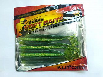������� #1-2 Kutomi RY03 Long Tail S062 gr/yel 4.5g 130mm ����. 8��.