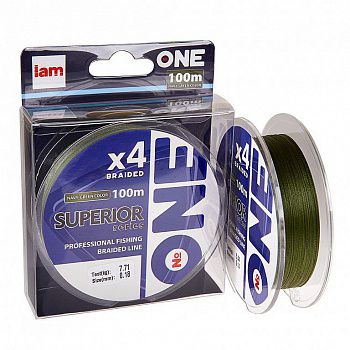 �������� ����� �ONE SUPERIOR �4-100m (navy-green) d0.06 2.27kg