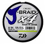 ���� Daiwa J-Braid X4 Yellow 0.21��  135�